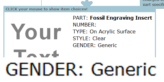 gender: generic