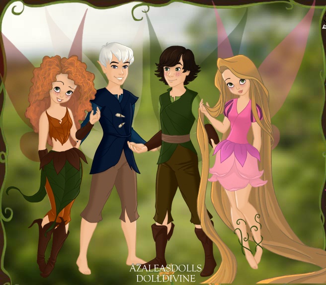 The Big Four as fairies