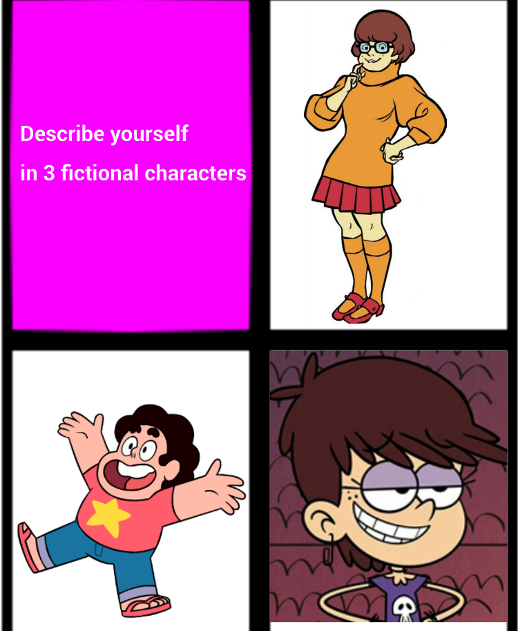 How I Describe Myself In 3 Fictional Characters By Adventurousdragon96 On Deviantart How I Describe Myself In 3 Fictional Characters By Adventurousdragon96 On Deviantart
