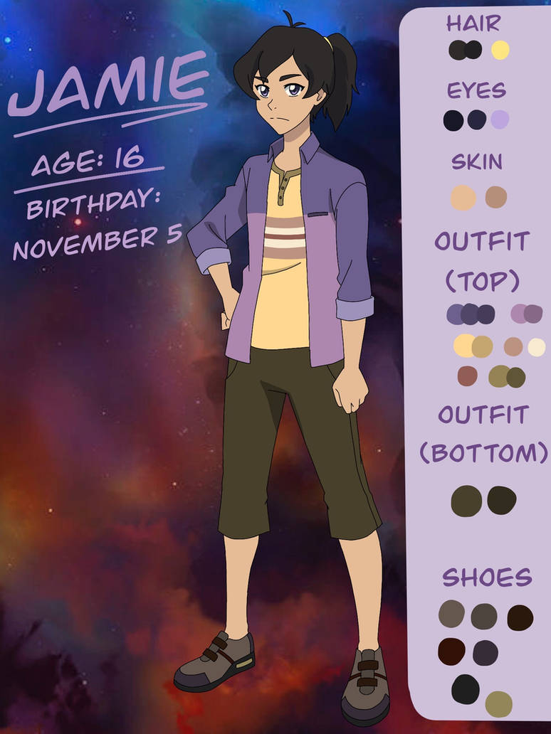 Voltron OC: Jamie by AdventurousDragon96 on DeviantArt