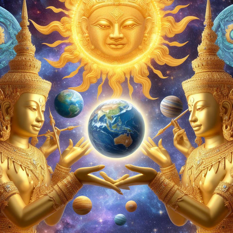 solar system alignment gods 4 by jiqoirs on DeviantArt