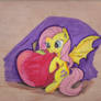 Flutterbat en madera