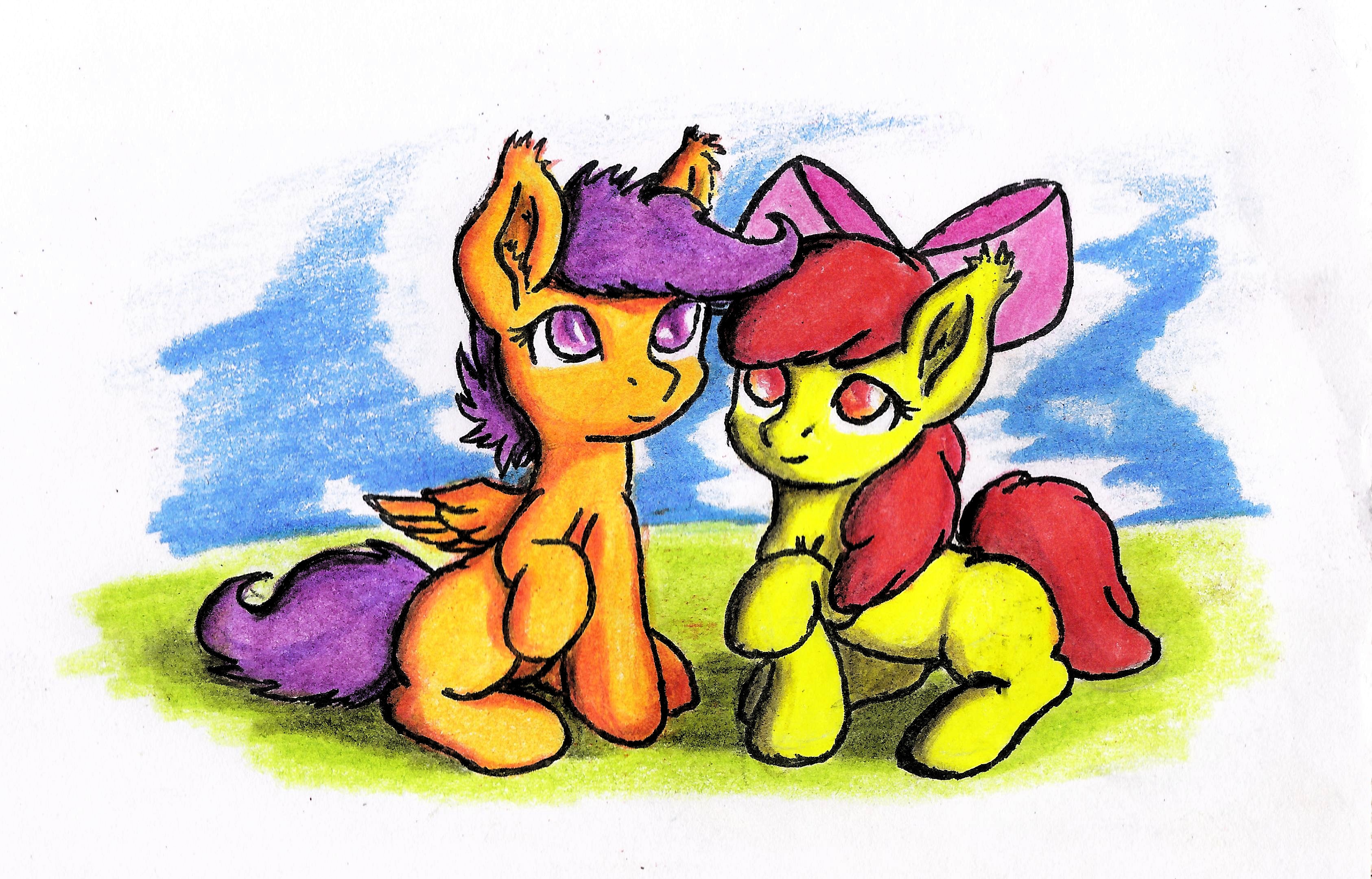 Scootloo Y Applebloom