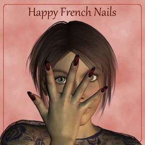 Happy French Nails