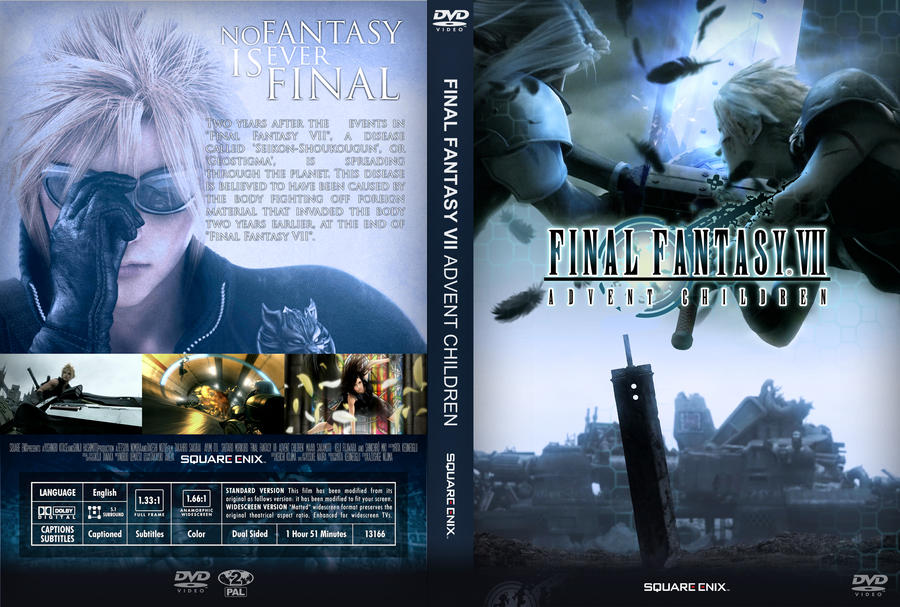 Final Fantasy 7 AC DVD Cover