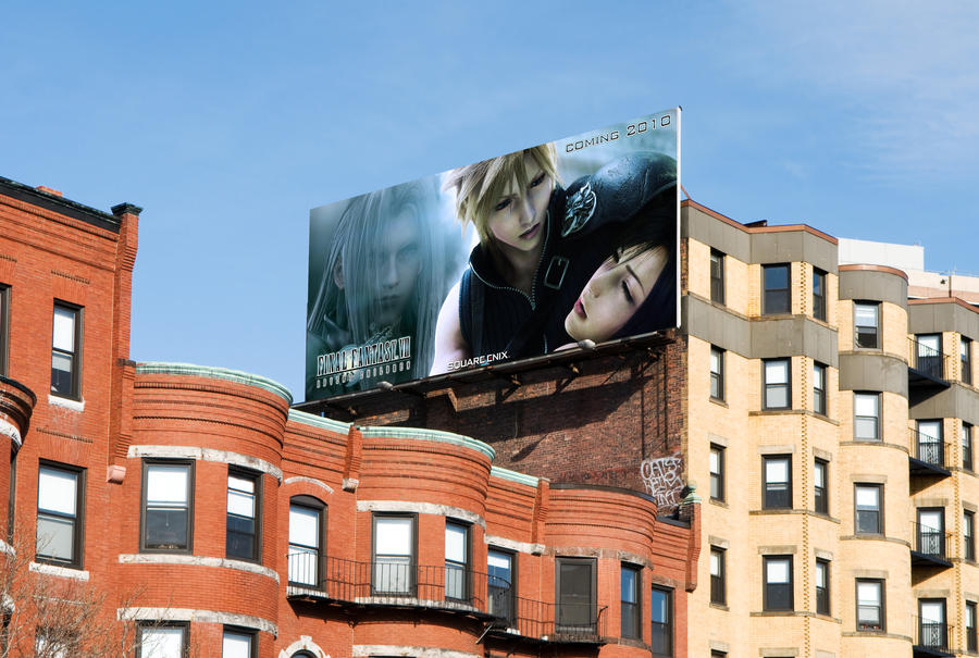 Final Fantasy 7 AC Billboard