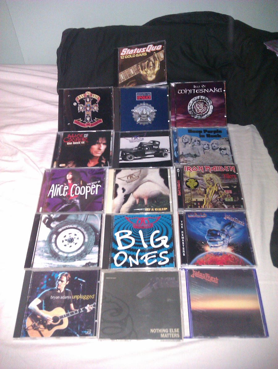 My Hard-Rock and Heavy-Metal CD's