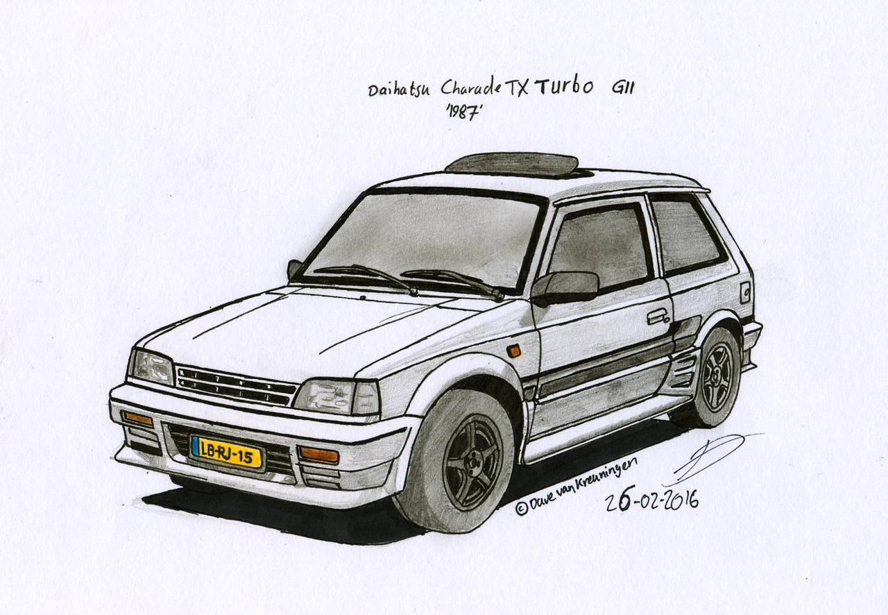 Commission: Daihatsu Charade G11 TX Turbo