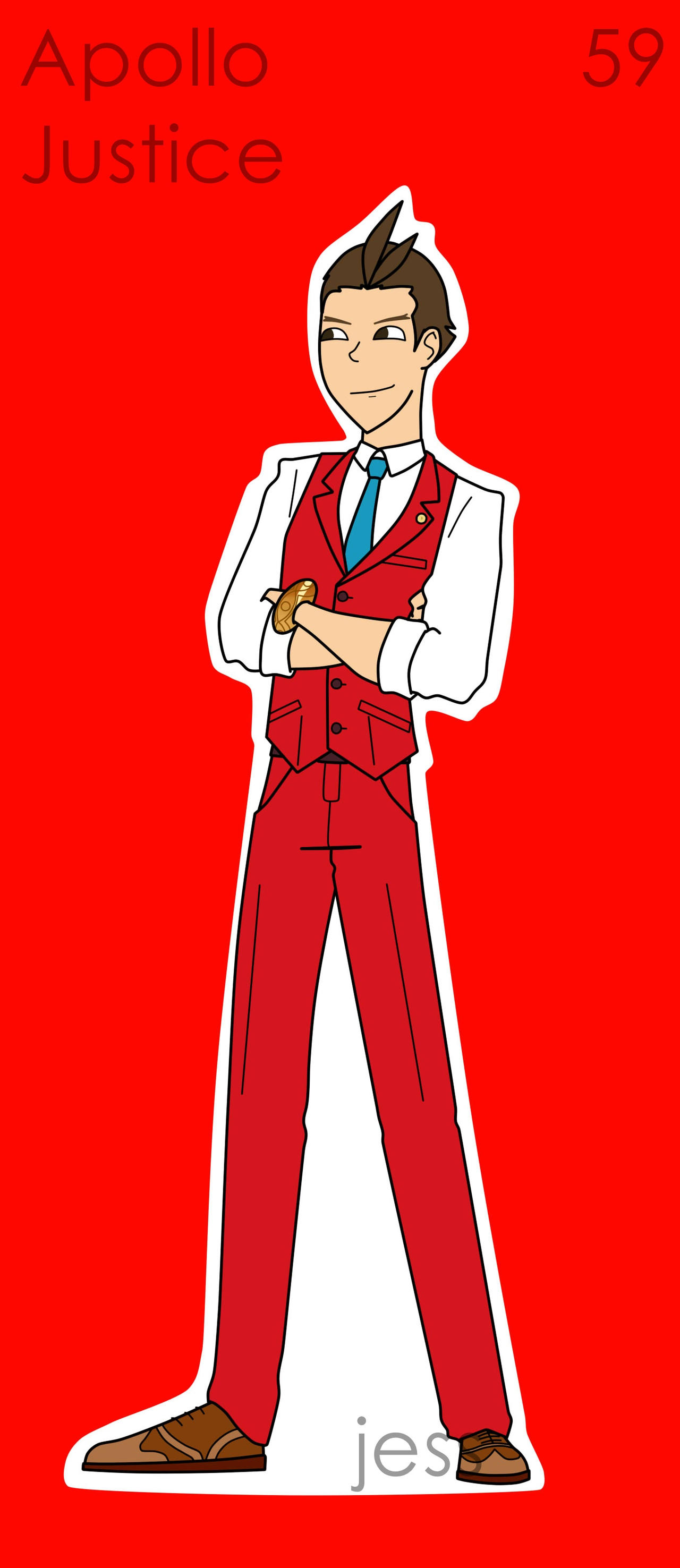 Apollo Justice - By the flynnon by ms-flynnon on DeviantArt