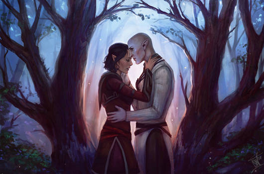 DA - Secret meeting by Smilika on deviantART  Dragon age, Dragon age  series, Dragon age origins