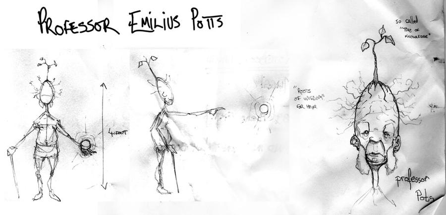 Prof Potts Professor Potts concept sketch by deepset on DeviantArt