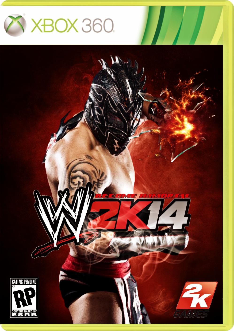 Samuray Del Sol WWE2K14 Cover