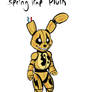 Spring Trap Plush concept art