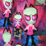 Talking Poseable Invader Zim plush