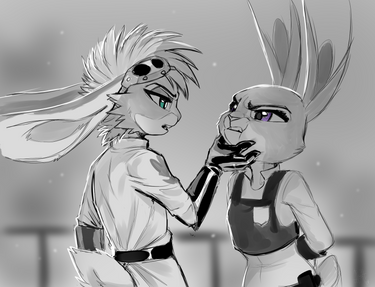 Ash as Judy's nemesis