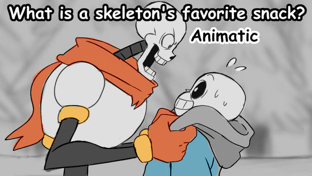 What is a skeletons favorite Snack?