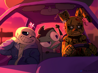 Road Trip With My Comfort Characters