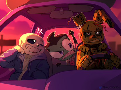 Road Trip With My Comfort Characters