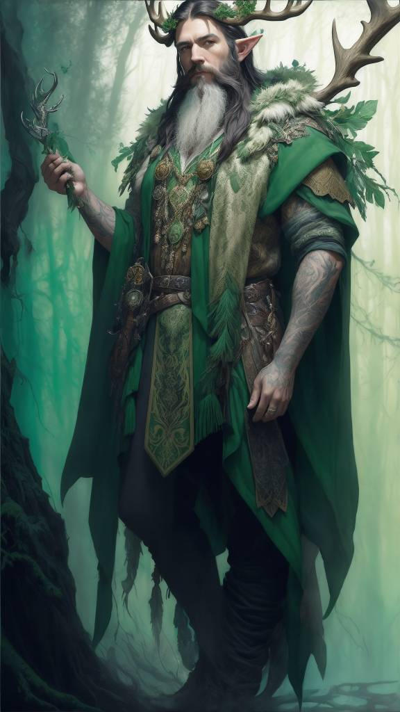 Half Elf Druid By IonicAI On DeviantArt half-elf-druid-by-ionicai-on-deviantart