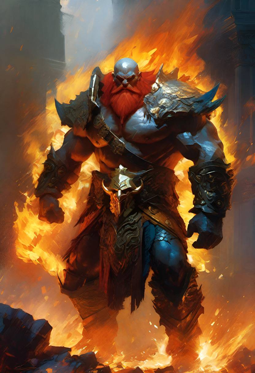 The Fire Giant by IonicAI on DeviantArt