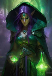 The Elf Sorceress