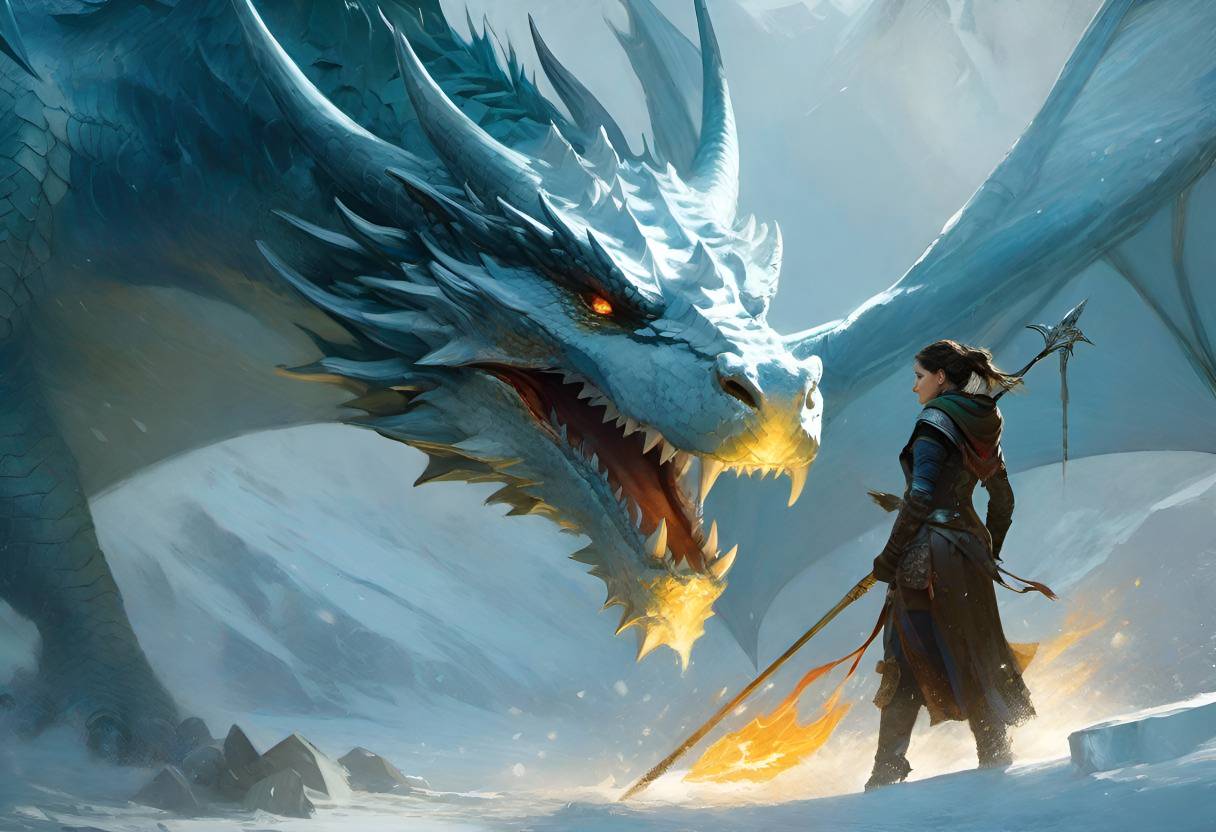 Winter Dragon by IonicAI on DeviantArt