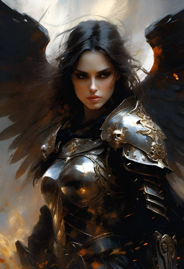 Springtime Warrior Angel Warrior Angel 1810 by IonicAI on DeviantArt
