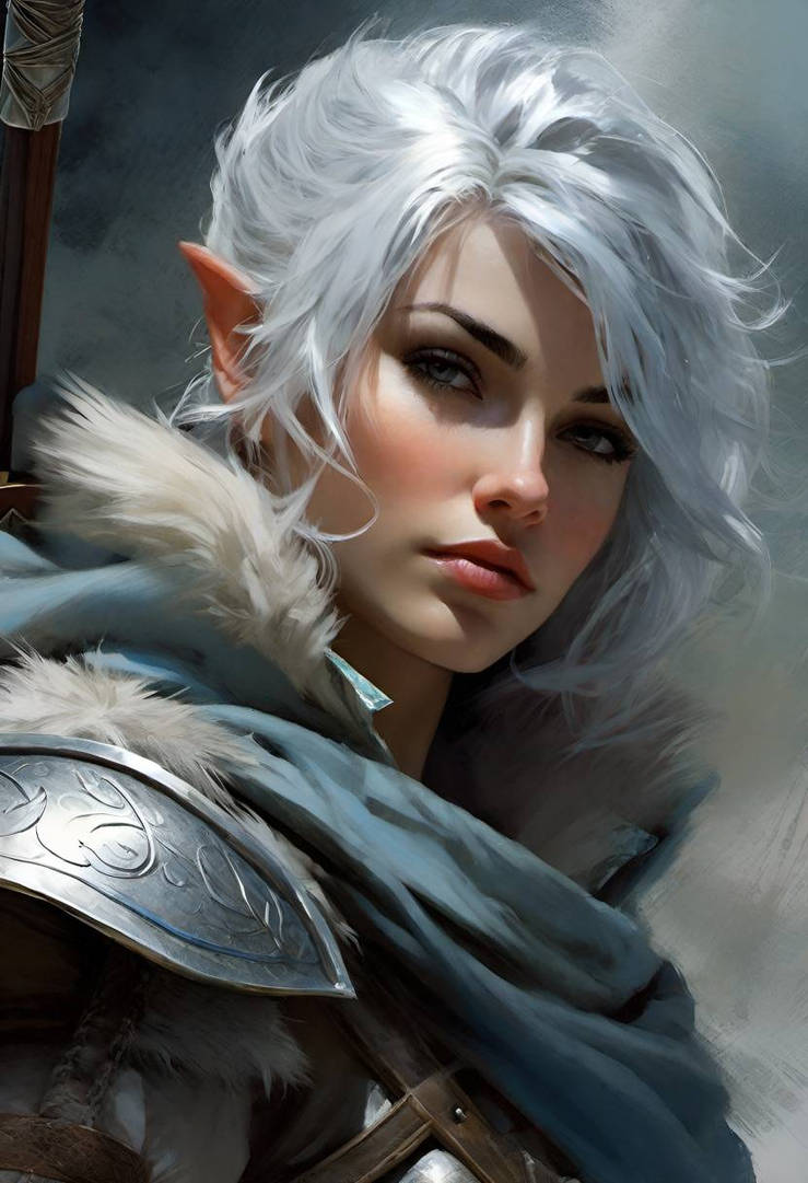 Winter Elf 1411 by IonicAI on DeviantArt
