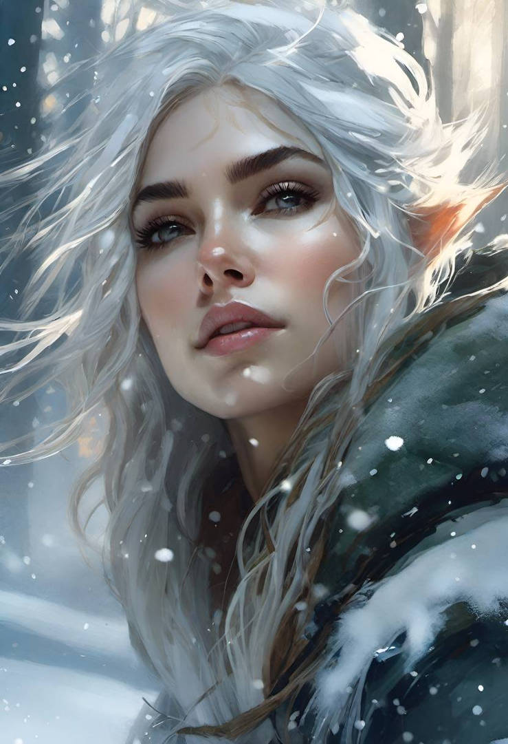 Winter Elf 2511 by IonicAI on DeviantArt