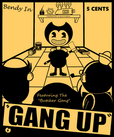 All the characters of Bendy and the ink machine by Creper64