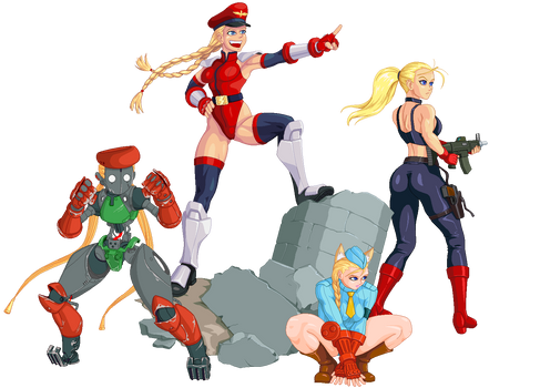 Cammy through dimensions!