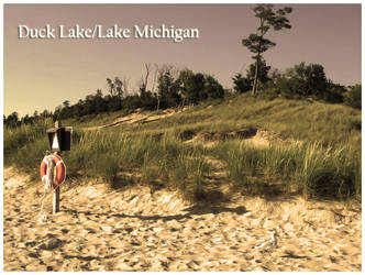 Duck Lake, Lake Michigan
