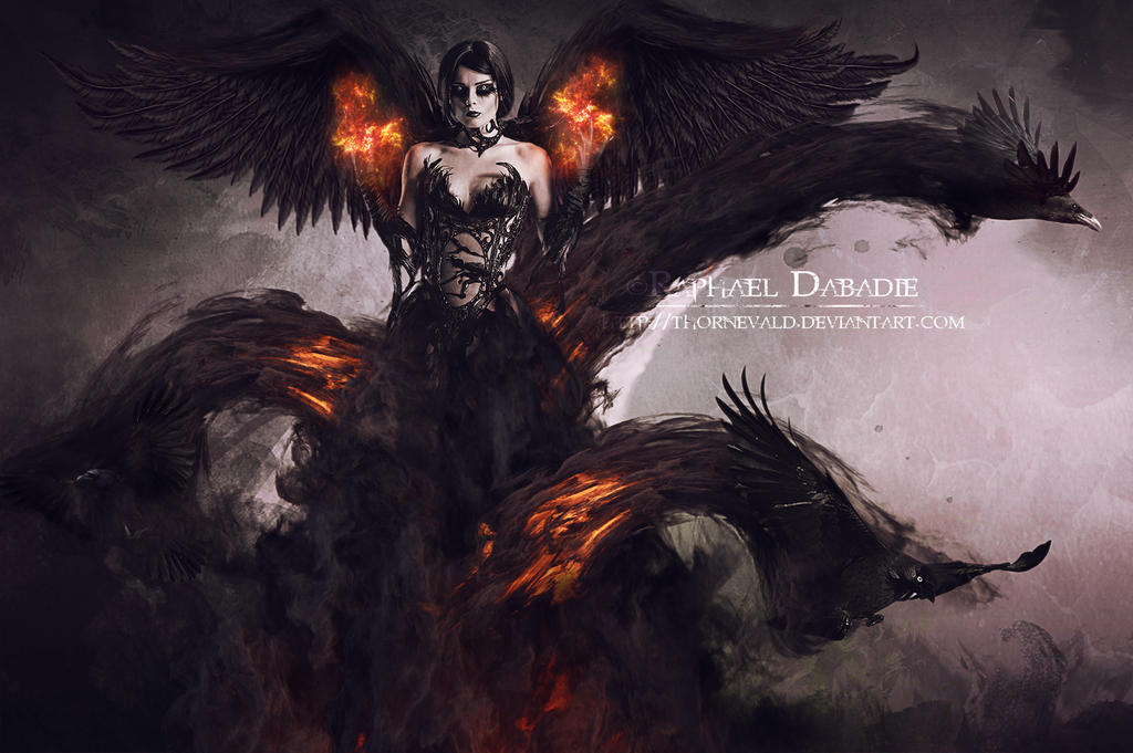 The Lady Raven by thornevald on DeviantArt