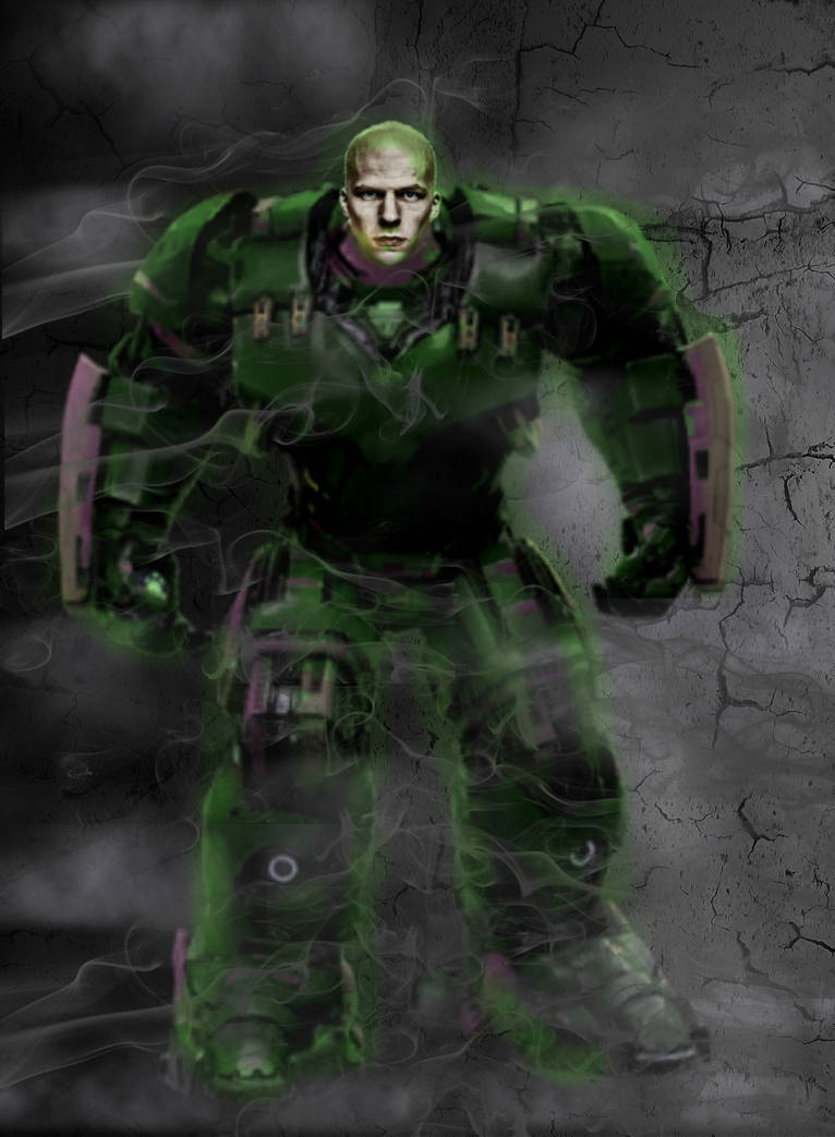Lex Luthor Power Armor Kryptonite Glow by SavageComics on DeviantArt