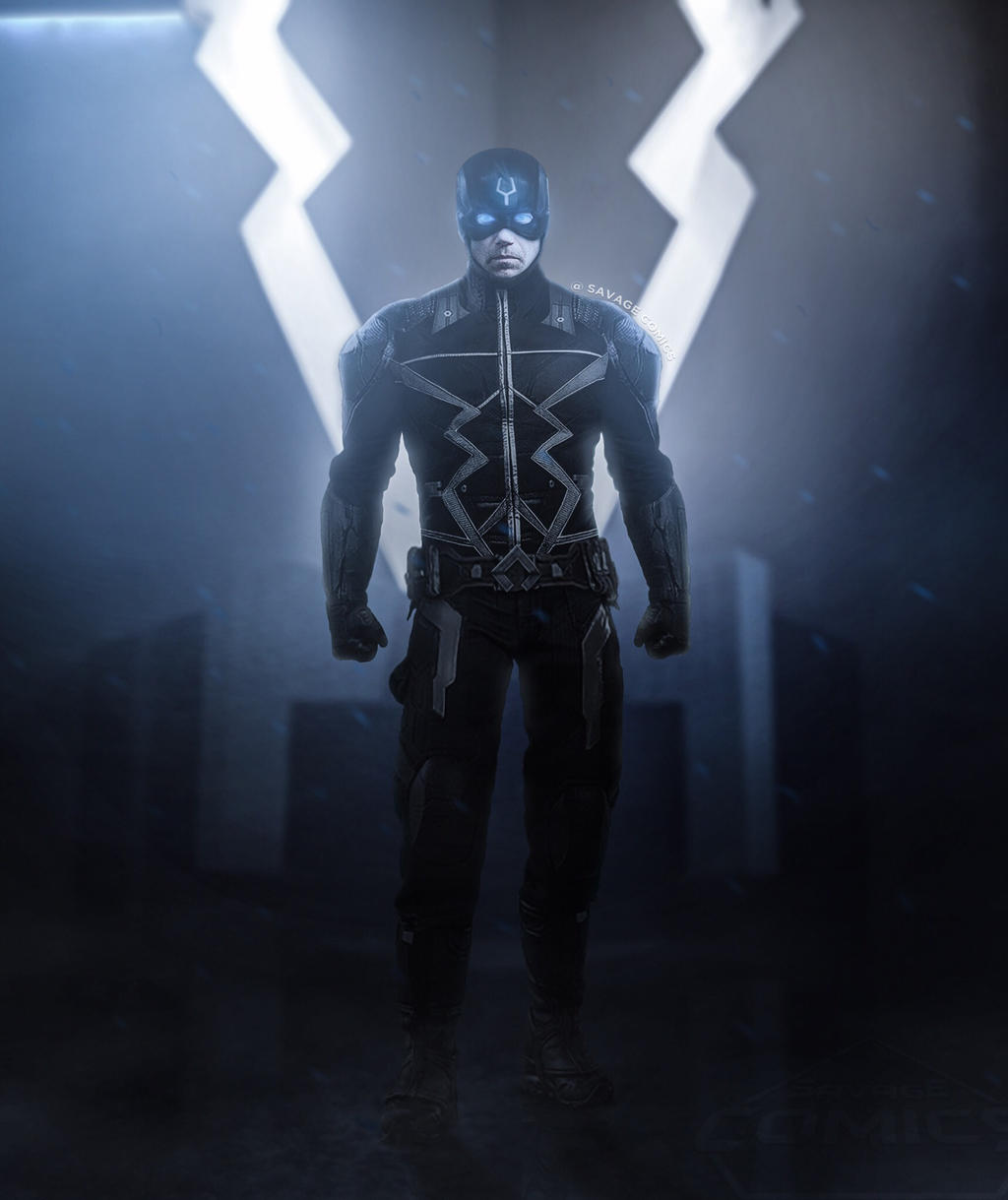 Mcu Black Bolt Anad By Savagecomics On Deviantart
