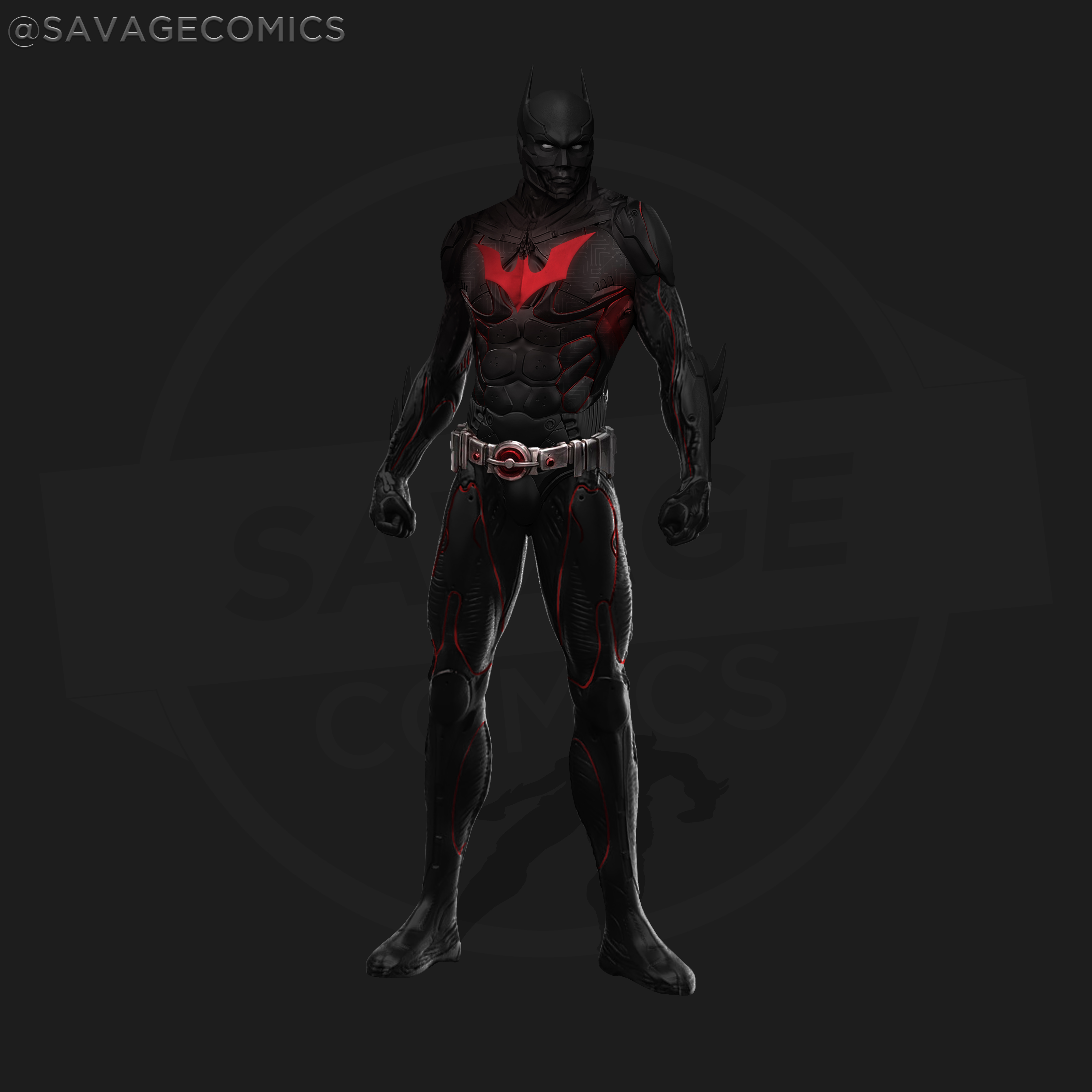 Dceu Batman Beyond - Concept Art by SavageComics on DeviantArt