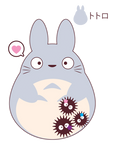 Totoro for FB friend ::GIFT:: by Itachi-Roxas