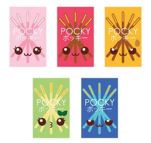 Pocky Room Pin Set ::COMM::