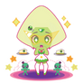 Chibi Crystal Gem Maid!Peridot