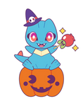 Spoopy Totodile ::COMM:: by Itachi-Roxas