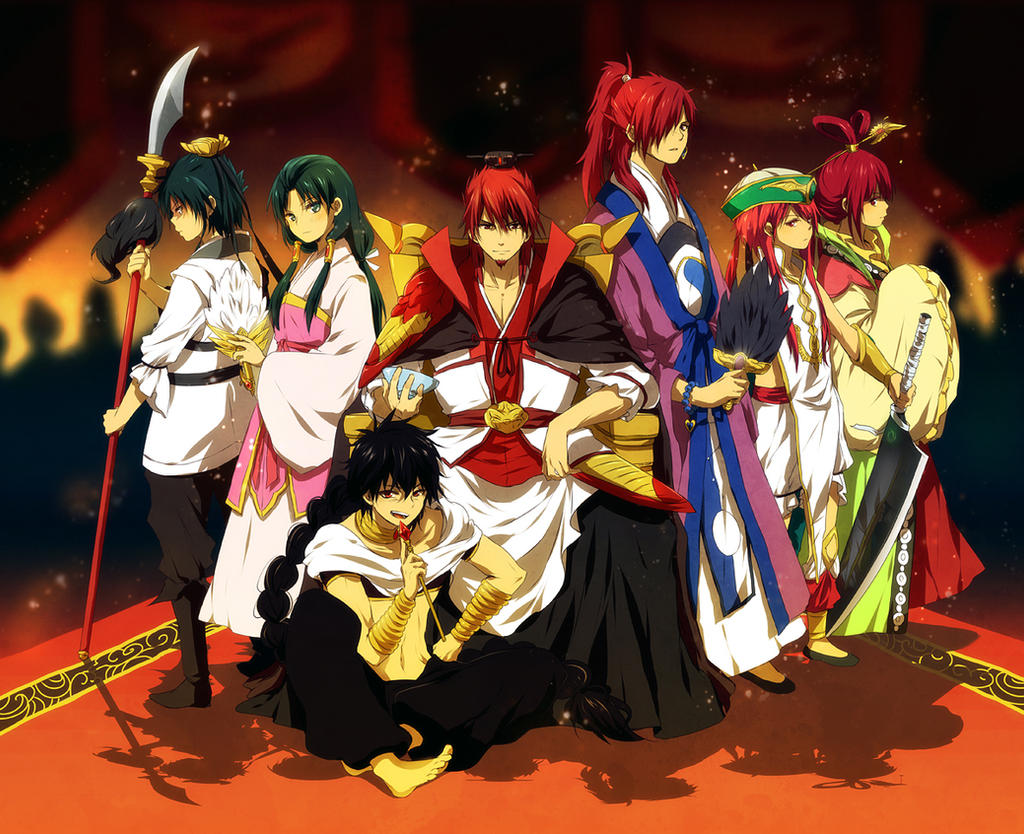 The Kou Empire in Magi: The Labyrinth of Magic 