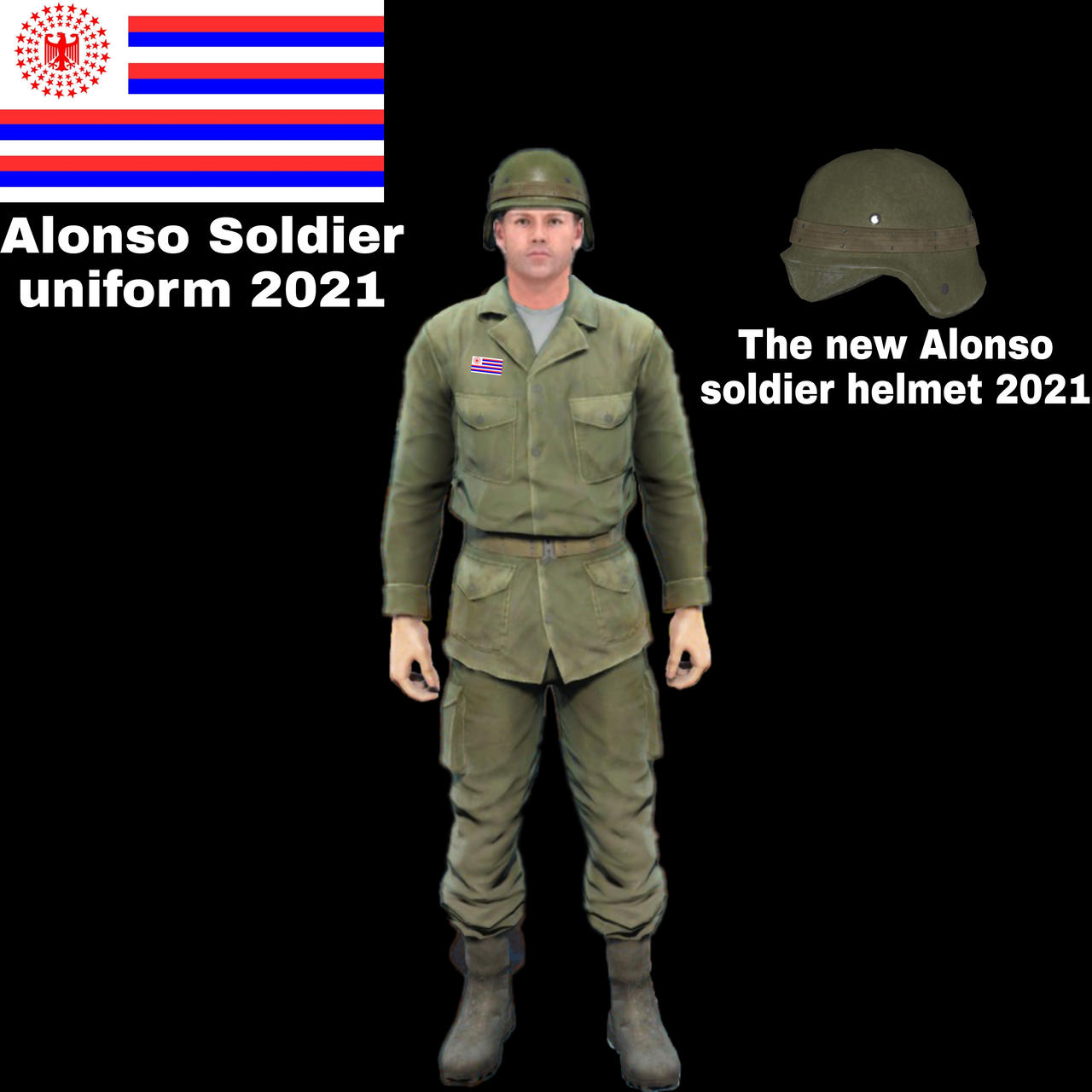 New Alonso Army uniform and helmet by BlimpfromMars on DeviantArt