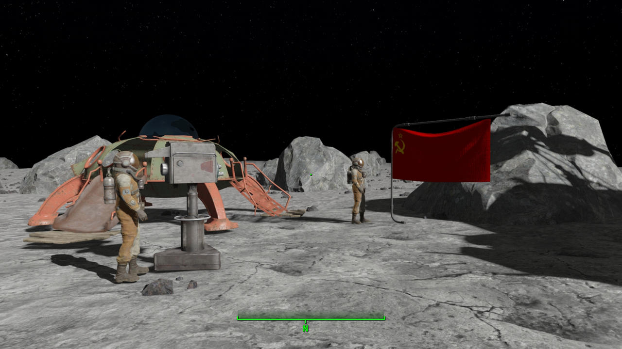 Soviet landing on the Moon (Fallout 4 mods) by Gumiho-Fox-from-Mars on ...