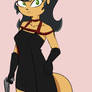 Kitty Black Dress Commission