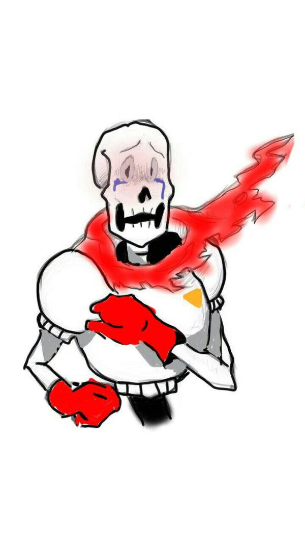 Distressed Papyrus SAD papyrus by sheanagh on DeviantArt