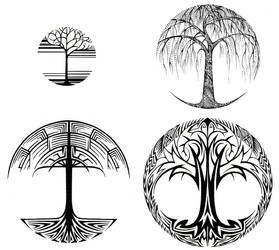 tattoo design trees
