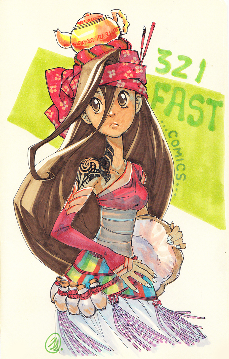 321: Fast Comics by Elisa Kwon