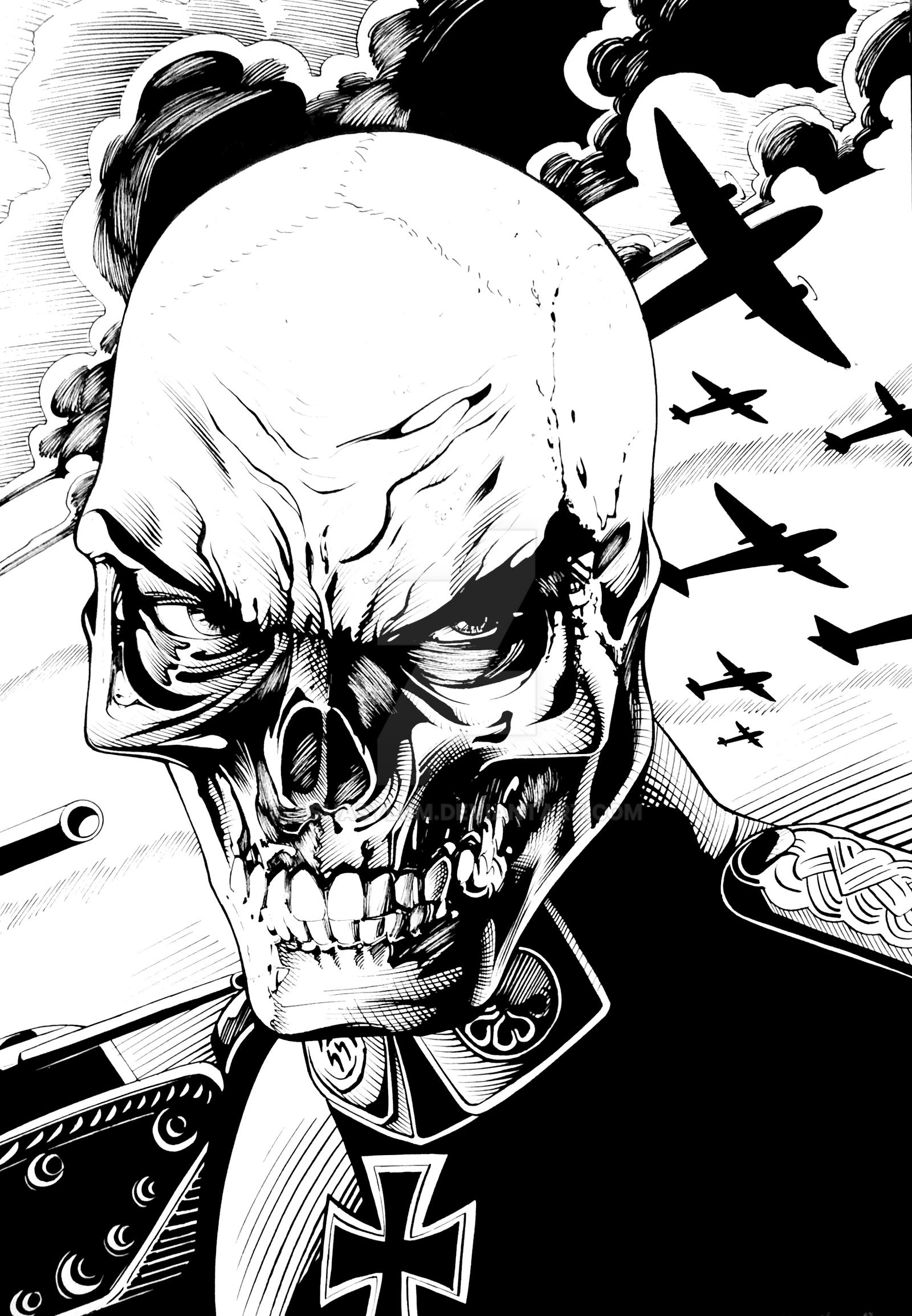red skull by ashasylum on DeviantArt