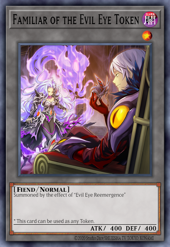 Familiar of the Evil Eye Token by zakariaGatter on DeviantArt