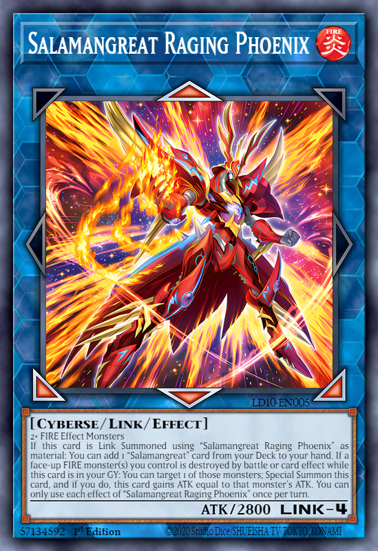 Salamangreat Raging Phoenix by zakariaGatter on DeviantArt